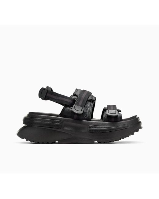 Run Star Utility Sandal CX Easy On Converse en coloris Black