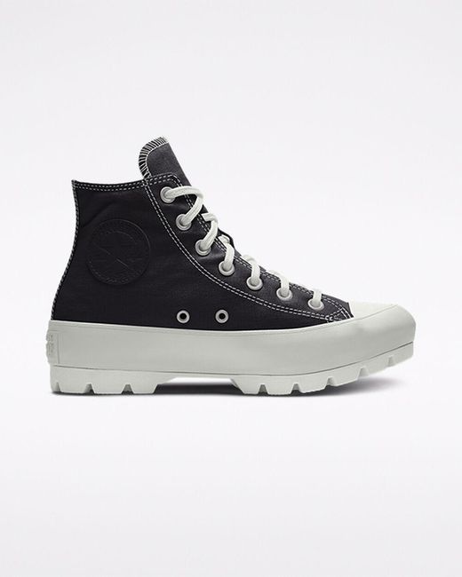 Converse Canvas Custom Chuck Taylor All Star Lugged Platform By You in  Black) (Black) - Lyst