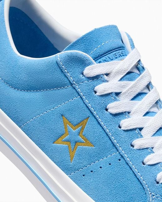 Converse Blue One Star Pro Suede