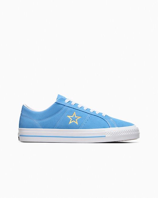 Converse Blue One Star Pro Suede