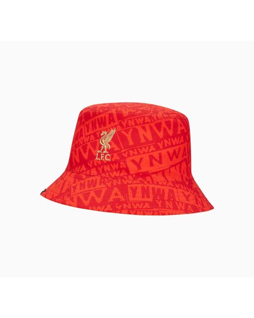 Converse Red X Lfc Reversible Bucket Hat