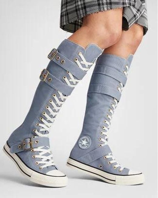 Converse Blue Chuck Taylor All Star Xxhi Buckles