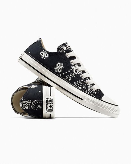 Converse Blue Chuck Taylor All Star Paisley