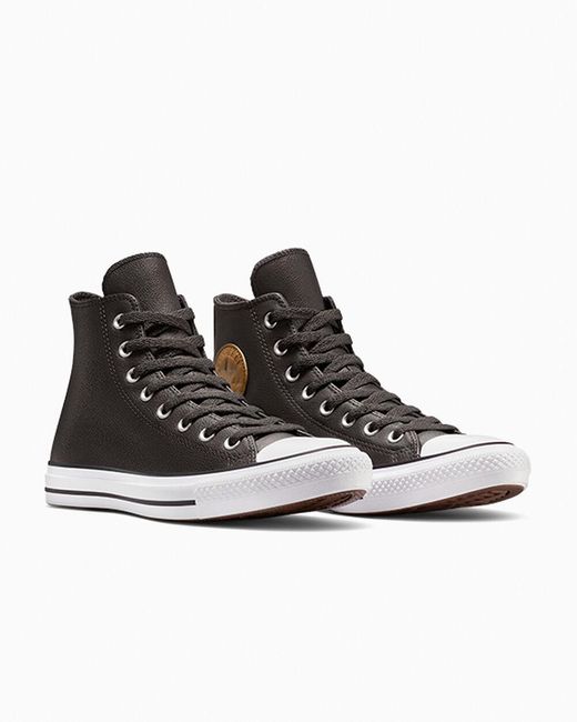 Converse Black Chuck Taylor All Star Leather for men