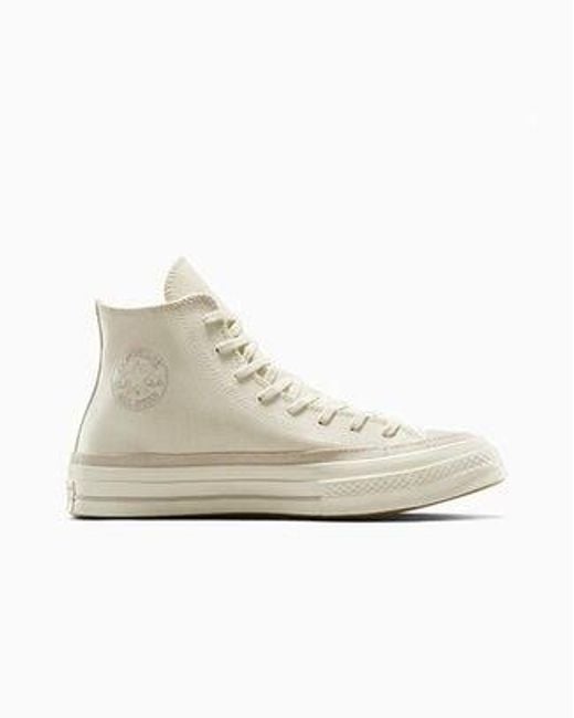 Converse White Chuck 70 Canvas & Suede