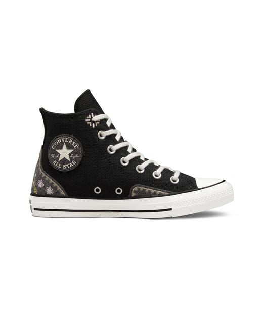 Converse Chuck Taylor All Star Autumn Embroidery in Black Lyst