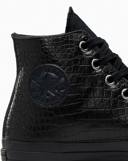 Converse Black Chuck 70 Ltd Mono Premium Leather