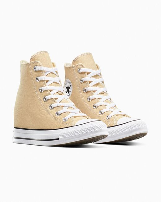 Converse White Chuck Taylor All Star Wedge Platform