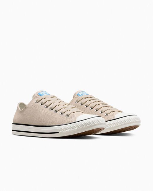 Converse White Chuck Taylor All Star Suede