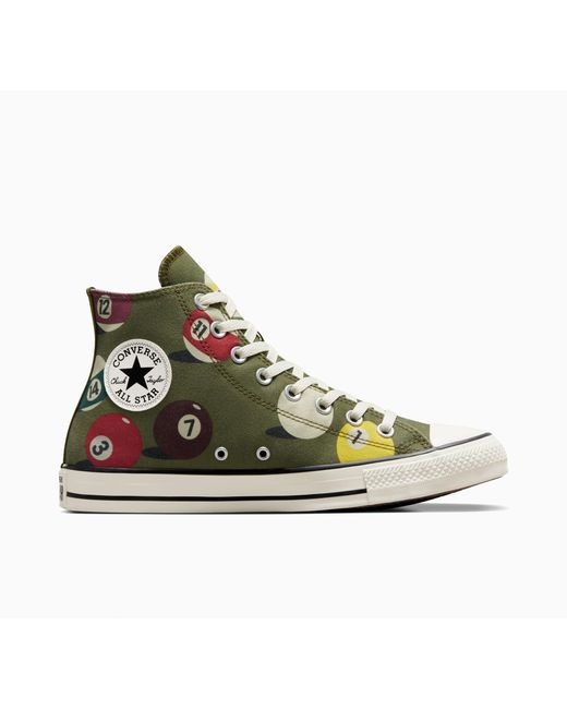 Converse Chuck Taylor Billiards B W Green Lyst DE