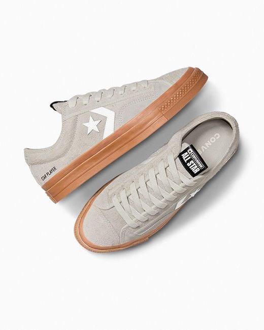 Converse White Star Player 76 Suede for men