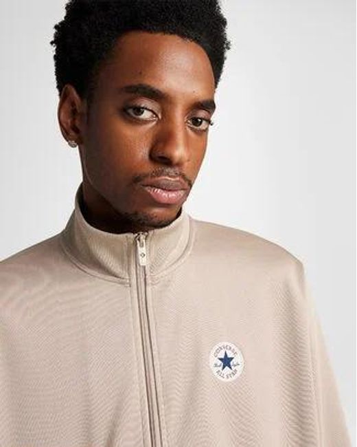 Converse Natural Retro Track Jacket Polyester For for men