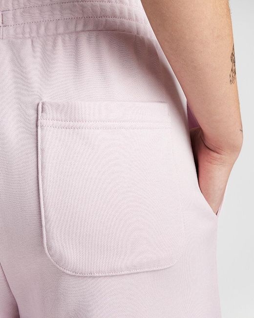 Converse Pink Go-To Embroidered Star Chevron Standard-Fit Fleece Short