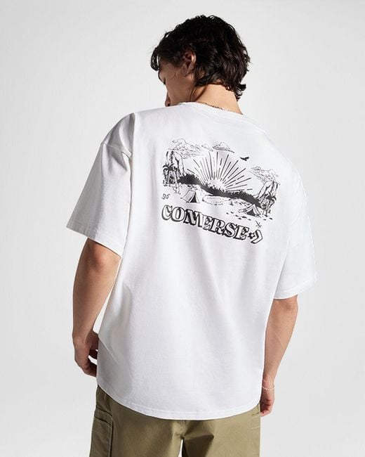 Converse White Desert Festival T-shirt