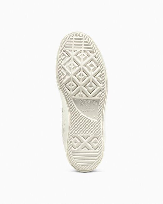 Converse White Chuck 70 Crocheted Satin