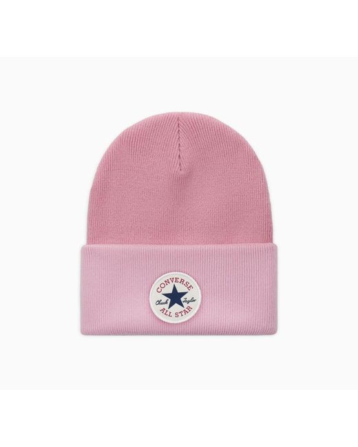 Converse Pink Chuck Taylor Colorblocked Beanie