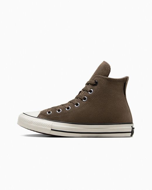 suede brown converse