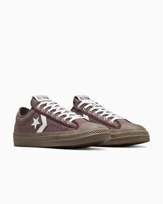 Converse Brown Star Player 76 Heavy Canvas