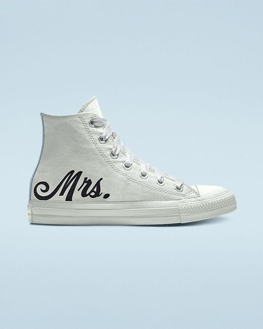 Converse Custom Chuck Taylor All Star Wedding By You in Blue | Lyst