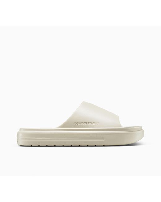 Converse White Essentials Slide Seasonal Color