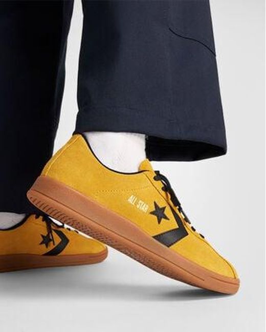 Converse Yellow All Star Classic Trainer Suede
