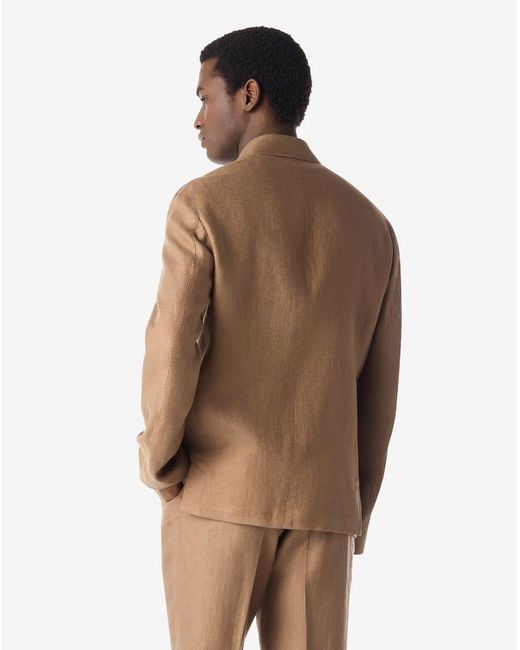 Corneliani Natural Linen Twill Jacket for men