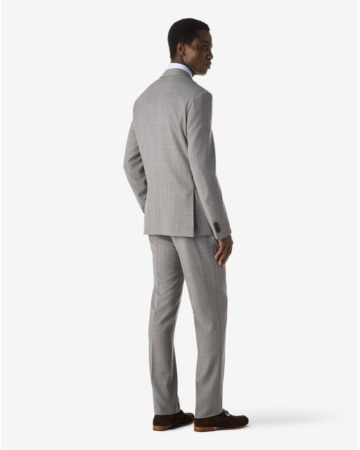 Corneliani Gray Naturally Stretch Wool Suit for men