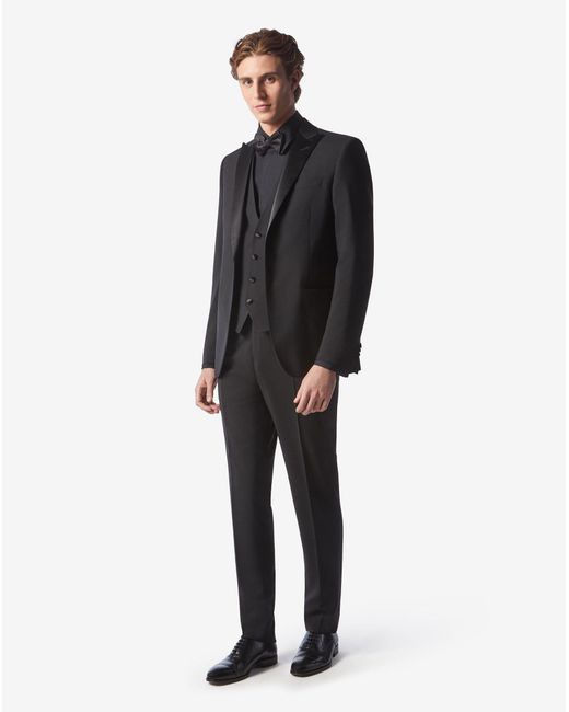 Smoking di Corneliani in Black da Uomo