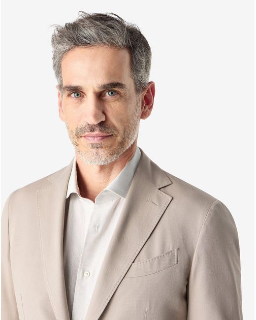 Corneliani Natural Cotton, Cashmere And Silk Suit for men