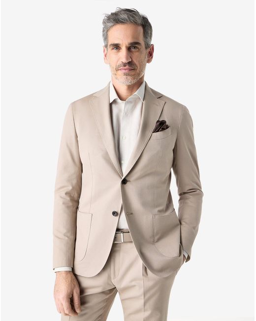 Corneliani Natural Cotton, Cashmere And Silk Suit for men