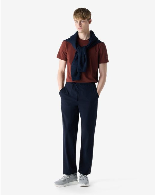Corneliani Blue Technical Fabric Joggers for men