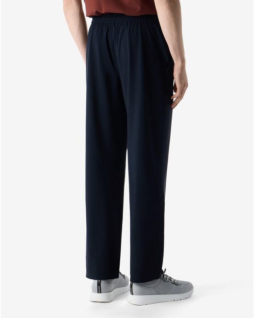 Corneliani Blue Technical Fabric Joggers for men