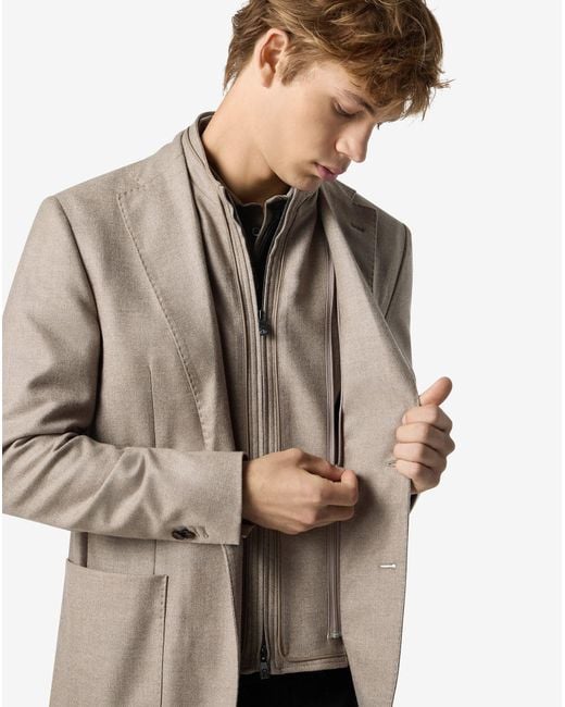 Giacca di Corneliani in Natural da Uomo