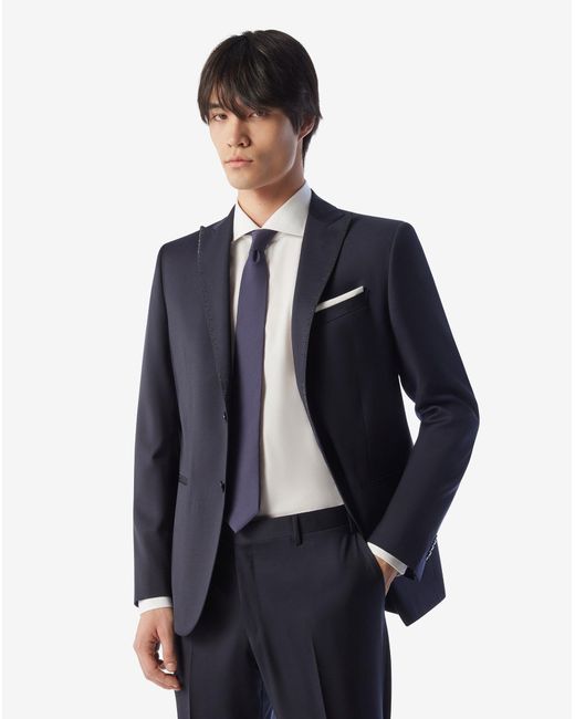 Corneliani Blue Pure Wool Tuxedo for men