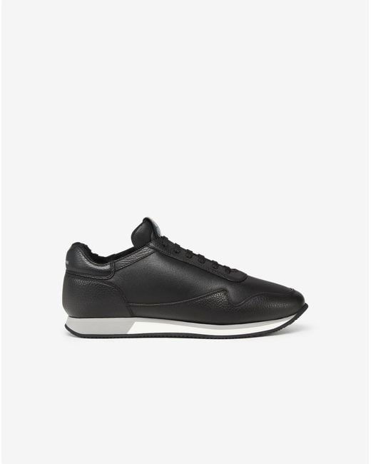 Runner Nera di Corneliani in Black da Uomo
