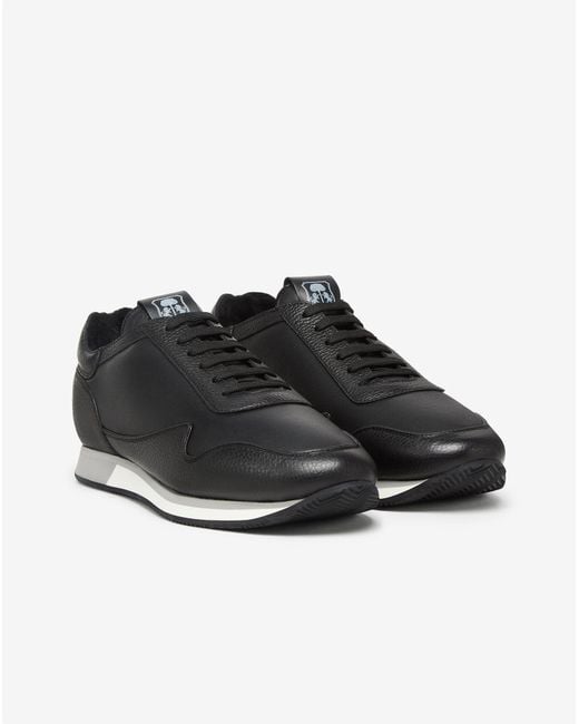 Runner Nera di Corneliani in Black da Uomo