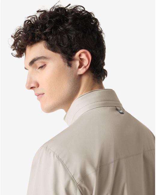 Corneliani Natural Jacket Made From Ultra Light Technical Fabric for men