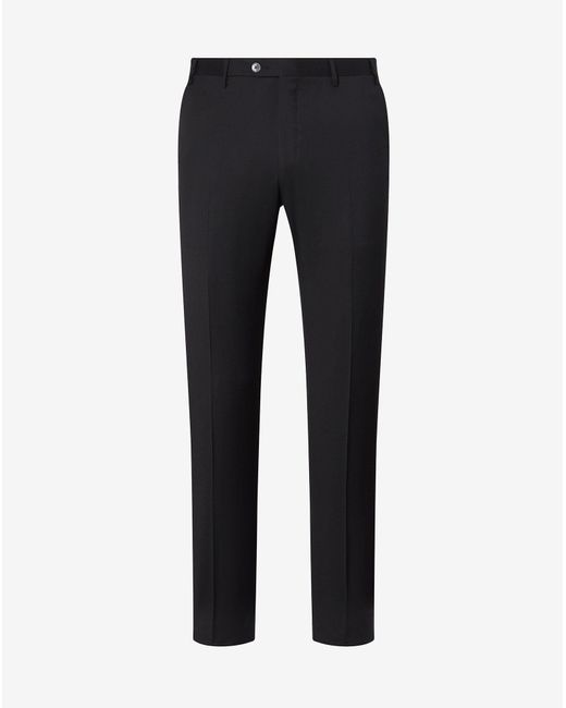 Corneliani Blue 130's Wool Trousers for men