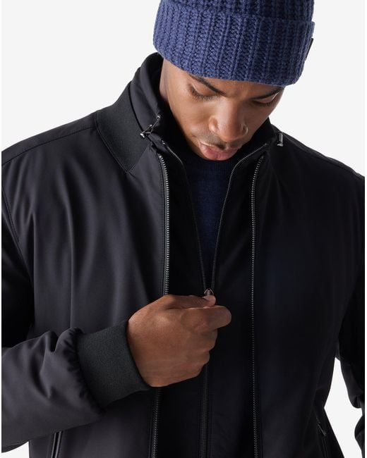 Corneliani Blue Stretch Technical Fabric Jacket for men