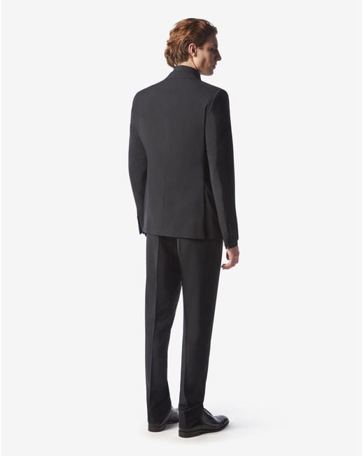 Corneliani Black Wool And Mohair Tuxedo for men