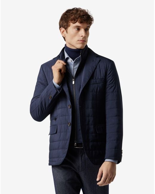 Giacca di Corneliani in Blue da Uomo
