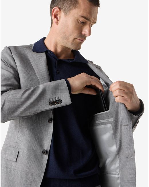 Corneliani Gray Pure Wool Suit for men