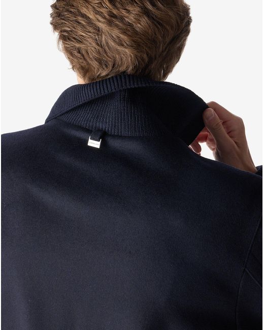 Corneliani Blue Wool And Cashmere Jacket for men
