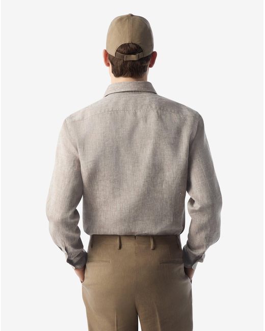 Camicia Marrone di Corneliani in Gray da Uomo