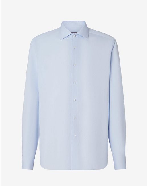 Camicia Azzurra di Corneliani in Blue da Uomo