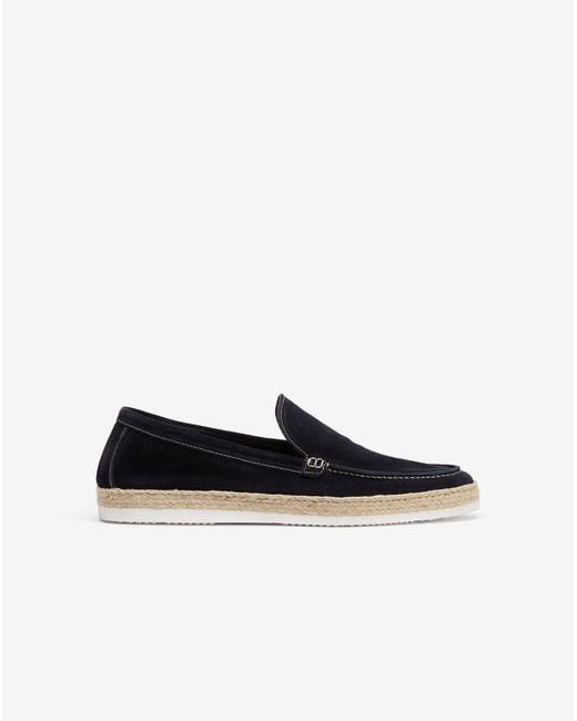 Corneliani White Suede Loafers for men
