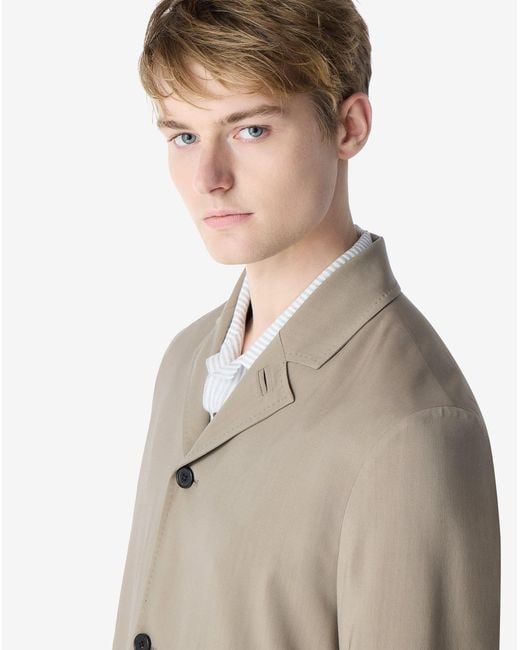 Corneliani Natural Stretch 120's Wool Overshirt for men