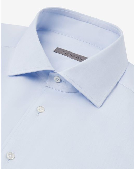 Camicia Azzurra di Corneliani in Blue da Uomo