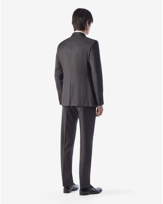 Corneliani Black Dark Pure Wool Tuxedo for men