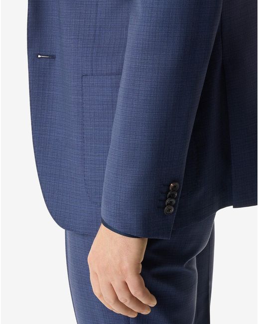 Corneliani Blue Pure Wool Suit for men